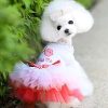 Small Dog Clothes for Girls Puppy Dresses Dog Clothe Tutu Dress for Girl Dog Puppy Clothes for Small Dog Outfits M