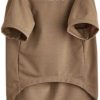Cute Dog Clothes,Dog T Shirt for Medium Dogs.Dog Clothes for Small Dogs Girl Boy,Puppy.Breathable Soft Dog Costume for Pet Dogs Cats, Pet Pullover Jumper, Cat Clothes (L-(10~17lb), Chest~18", Khaki)