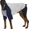 Dog Shirt for Small and Large Dogs Raglan Cotton T-Shirts Soft Breathable Dog Shirts pet Clothes Gray Series (Large, Gray/Mint)