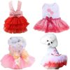 Dog Dresses Puppy Clothes for Small Dog Outfits Small Dog Cothes Female Yorkie Tutu Dress