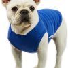 Dog Sleeveless Tank Top Cotton Shirts for Dogs Plain Sleeveless T-Shirts Soft Breathable Cool Dog Shirt pet Clothes (4X-Large, Red)
