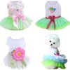 Dog Dresses Puppy Clothes for Small Dog Outfits Small Dog Cothes Female Yorkie Tutu Dress
