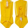 51TJ5gsYh9L._AC_SL1264 Dog Raincoat, 4 Legs Large Dog Rain Jacket with Reflective Stripe,Dog Hooded Waterproof Raincoats for Big Dogs,Large Breeds Dogs Rain Jackets with Legs,Tail- Male Dog (Yellow,12XL)