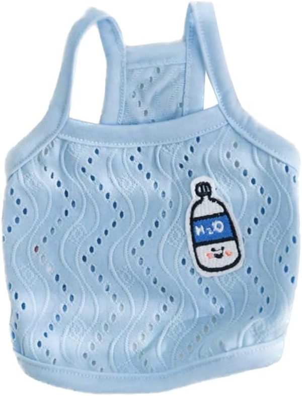 51TbxYpVbiL._AC_SL1001 Dog Shirt Cat Shirt Pet Vest Dog T-Shirts Soft Breathable Dog Tank Top Sleeveless Vest Dog Tee Shirt for Small Dogs