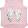 Cute Dog Clothes, Ribbed Tank Top T Shirt for Small, Medium or Large Pets, Breathable & Soft Cotton Blend (White, M)