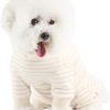 Dog Surgery Recovery Suit Pet Surgical Onesie Long Sleeve After Surgery Wear Pet E-Collar Alternative for Female Male Dog with LegPink Swan/Small