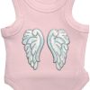 Cute Dog Clothes, Ribbed Tank Top T Shirt for Small, Medium or Large Pets, Breathable & Soft Cotton Blend (White, M)