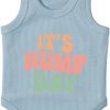 Cute Dog Clothes, Ribbed Tank Top T Shirt for Small, Medium or Large Pets, Breathable & Soft Cotton Blend (White, M)