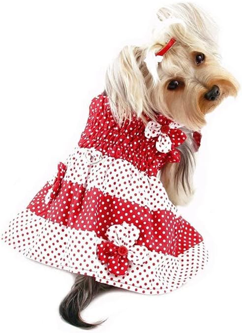 Juicy Watermelon Sundress/Picnic Dress for Small Dog/Puppy - L
