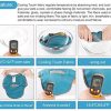Cooling Harness Vest for Dogs French Bulldog Summer Cooling Vest Outdoor Dog Jacket Safety Reflective Vest Cooler Jacket Sun-Proof Pet Coat Vest for Frenchie(M)