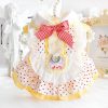 Dog Princess Dresses for Small Dogs Lolita Clothes Costume Pet Hoodies Girl Cute Coat Outfits Spring Costumes (S,Yellow)