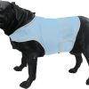 Dog Anxiety Vest, Comfort Dog Anxiety Relief Coat, Breathable Dog Calming Vest for Thunderstorm, Travel, Fireworks, Vet Visits (S,Light Grey)