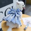 Fancy Puppy Dress Yorkie Dresses for Small Girl Dogs Harness Outfits Princess Costumes M