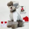 Dog Shirt for Small and Large Dogs Raglan Cotton T-Shirts Soft Breathable Dog Shirts pet Clothes Gray Series (Large, Gray/Mint)