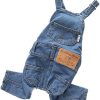Pet Dog Denim Clothes Small Dogs Cowboy Overalls Classic Puppy Vintage Clothes Cat Apparel-XL