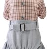 Dog T Shirt Dog Shirt Clothes Collar Plaid Shirt Bow Tie 4 Legs Casual Shirts Jumpsiut Cool Summer Autumn Tank Top Vest for Small Dog Puppy Cat (Blue-Black, S)