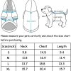 Dog Costumes Four-legged Clothes Turtleneck Color Stripes Shirt Soft Puppy Pajamas Spring Summer Pet Blouse