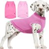 61kMLCgILDL._AC_SL1440 Dog Shirt,Combed Cotton T-Shirts,Soft Cool Boy Girl Tee for Extra Large Dogs Labrador,Pink Rose Striped XXXL