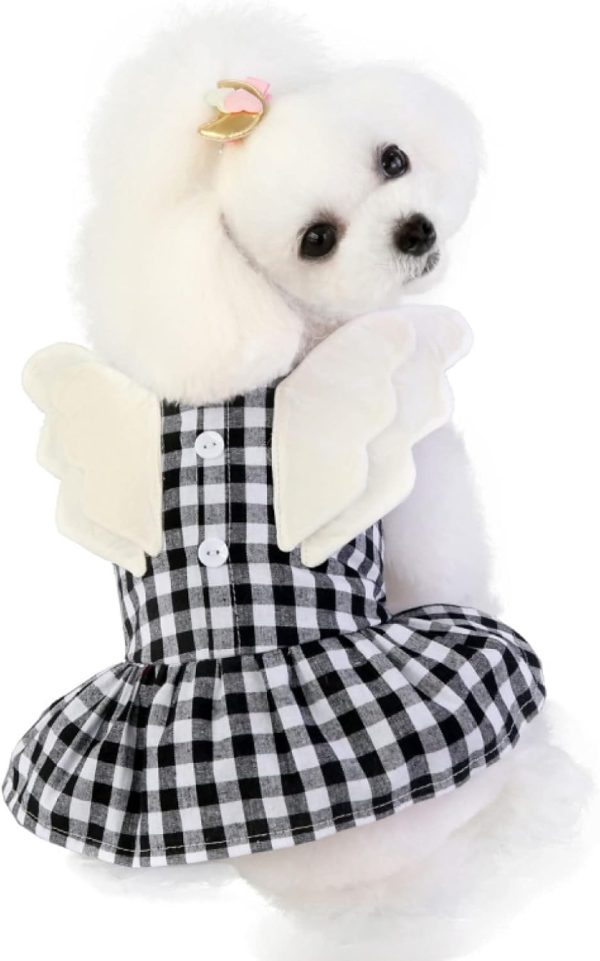 Dog Clothes Summer Dog Dress Cute Pet Clothing Cat Yorkshire Shih Tzu Poodle Schnauzer Pet Clothes Costumes Suitable for Small, Medium and Large Dogs Or Cats Halloween