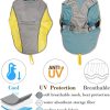 Cooling Harness Vest for Dogs French Bulldog Summer Cooling Vest Outdoor Dog Jacket Safety Reflective Vest Cooler Jacket Sun-Proof Pet Coat Vest for Frenchie(M)