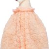 Dog Wedding Detachable Dress Breathable Tulle Tutu Doggie Apparel Skirts Clothes Pet Outfits for Small Dogs Birthday Party Dresses (Pink, M)