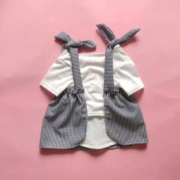 Dog Clothes Bulldog Clothes Summer Pug Clothing Dog Dress Poodle Schnauzer Corgi Costume Pet Clothing Skirt Suitable for Small, Medium and Large Dogs Or Cats Halloween