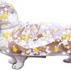 71E9iYEhHcL._AC_SL1500 Dog Raincoat, Clear Flower Dog Rain Jacket, Puppy Dog Raincoats for Small Medium Large Dogs Poncho Raincoat with Hood, Waterproof Rain Coat for Dogs with Harness Hole Portable (Pink,S)