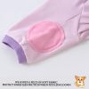 Dog T-Shirts 100% Cotton Soft Puppy Clothes Cute Prints Dogs Pocket Shirt for Small Dogs (Small PinkCat)