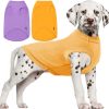 Dog Shirt,Combed Cotton T-Shirts,Soft Cool Boy Girl Tee for Small Dogs Kitty Puppy Chihuahua,Grey Striped S