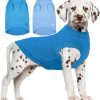Dog Shirt,Combed Cotton T-Shirts,Soft Cool Boy Girl Tee for Small Dogs Kitty Puppy Chihuahua,Grey Striped S