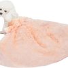 Dog Wedding Detachable Dress Breathable Tulle Tutu Doggie Apparel Skirts Clothes Pet Outfits for Small Dogs Birthday Party Dresses (Pink, M)