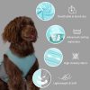 UPF 50+ Sun Protection Dog Shirt,Quick-Dry Soft Dog Clothes for Medium Dogs Boy, Breathable Lightweight Dog Tshirts with Reflective Strip Sleeveless Dog Vest Pet Apparel Cat Outfit