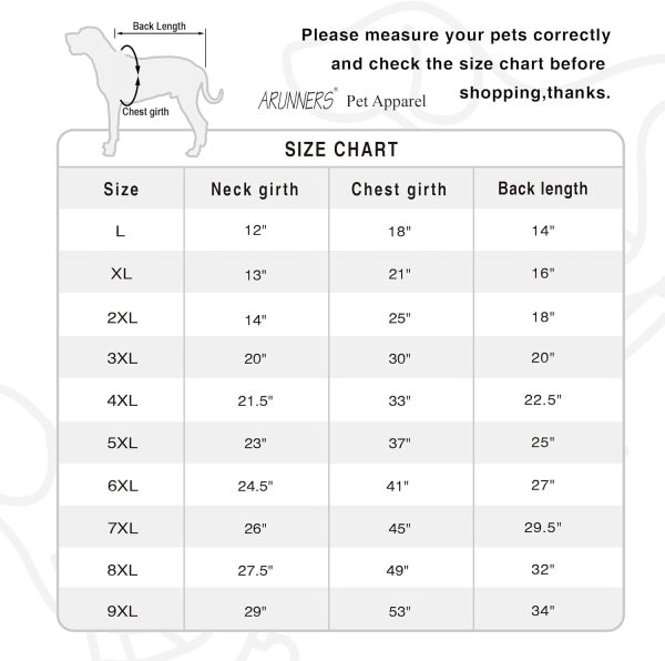 Extra Large Dog Pajamas Pjs Bodysuits Full Body Coverage Onesie Clothes Anxiety Calming Surgery Recovery Suit for Great Dane, Dark Green, 4X-Large