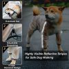 71lafxWdwWL._AC_SL1500 Dog Raincoat, Pet Rain Coat, 4 Legs Dog Rain Jacket with Reflective Stripe, Water Proof Dog Poncho Snow Clothes for Small Medium Large Dogs