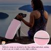 2 Pcs Dog Cooling Shirt Lightweight Breathable Cooling Vest for Summer Dog Beach Walking Hiking (Pink+Grey, l)