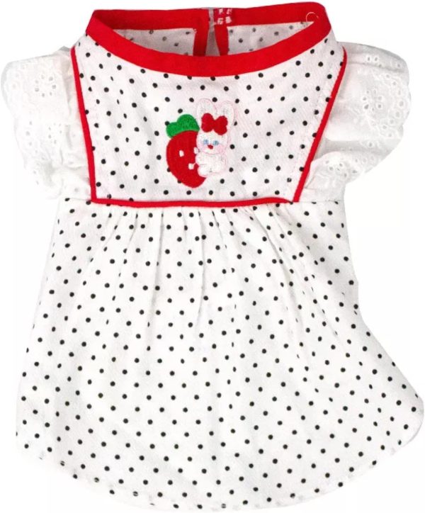 Dog Clothes Summer Dog Dress Cute Dots Pet Skirt Cat Yorkshire Chihuahua Puppy Doggy Costume Small Dog Clothes Pet Clothing Skirt Dogs Or Cats Halloween