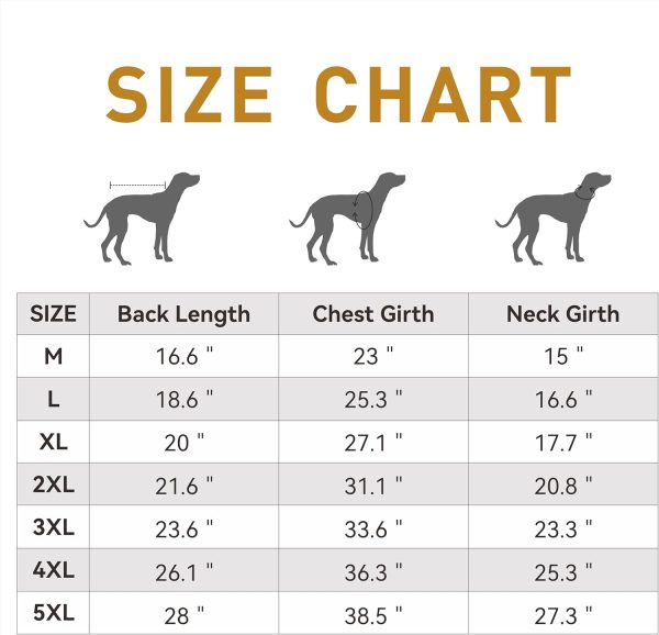 71uzKU31ZEL._AC_SL1500 Dog Raincoat, Pet Rain Coat, 4 Legs Dog Rain Jacket with Reflective Stripe, Water Proof Dog Poncho Snow Clothes for Small Medium Large Dogs