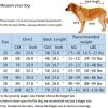 Dog Jumpsuit for Medium Large Dogs，4 Legged Recovery Dog Onesie Large Size Dog,Waterproof Blue Zip Up Dog Clothes,Big Dog Pajamas Pjs Gifts Girl Boy,Full Belly (Blue, 36)