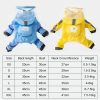71zu55xqKaL._AC_SL1500 Dog Raincoat, Clear Hooded Raincoat, Portable Waterproof Poncho with Reflective Trim and Storage Bag for Small Dogs, Medium Dogs, Large Dogs. (Small, Clouds-Blue)