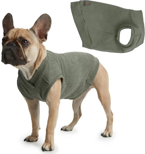 Casual Stretch Comfort Cotton Dog Sweatshirt Sweater Vest for Small Dogs, Medium Dogs, Big Dogs (X-Small, Royal Blue)