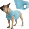 Casual Stretch Comfort Cotton Dog Sweatshirt Sweater Vest for Small Dogs, Medium Dogs, Big Dogs (X-Small, Royal Blue)
