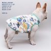 Dog Summer Clothes Dog Cooling Shirt for Small Dogs, Breathable Dog Cooling Vest Summer Dog Clothes French Bulldog Clothes for Small Dogs Boy Girl Frenchie Chihuahua, Dinosaur Pattern