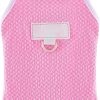 Dog Clothes for Small Dogs Summer Dog Shirt Vest Cute Soft Puppy Clothes Cool Breathable Dog T-Shirt Yorkie Chihuahua Clothes XS~L Pet Clothing Cat Apparel Pink, S