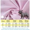 Dog T-Shirts 100% Cotton Soft Puppy Clothes Cute Prints Dogs Pocket Shirt for Small Dogs (Small PinkCat)